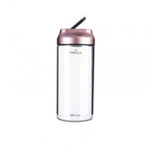 Karaca Dimple Rose Gold Glass Storage Box – L |  153.03.06.1676